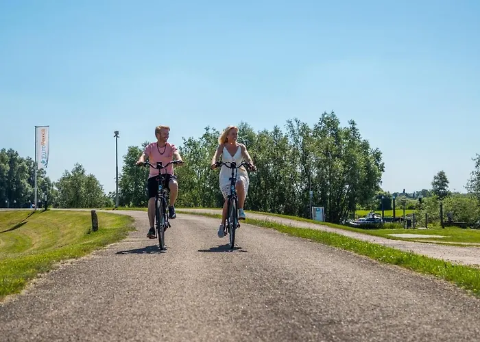 Marina Strandbad Ijssel Oase Mit Zaun Haus Nr 77 Сasa de vacaciones *